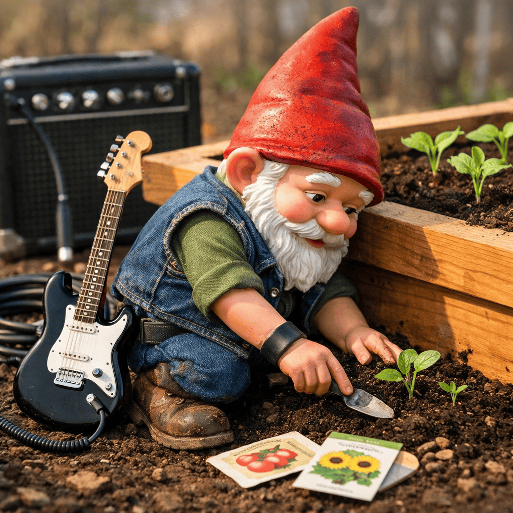 Spring Is When the Gnomes Wake Up