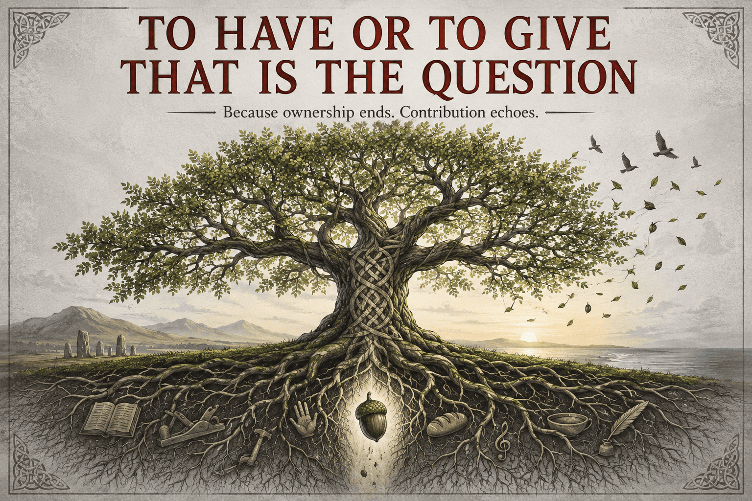 To Have or To Give